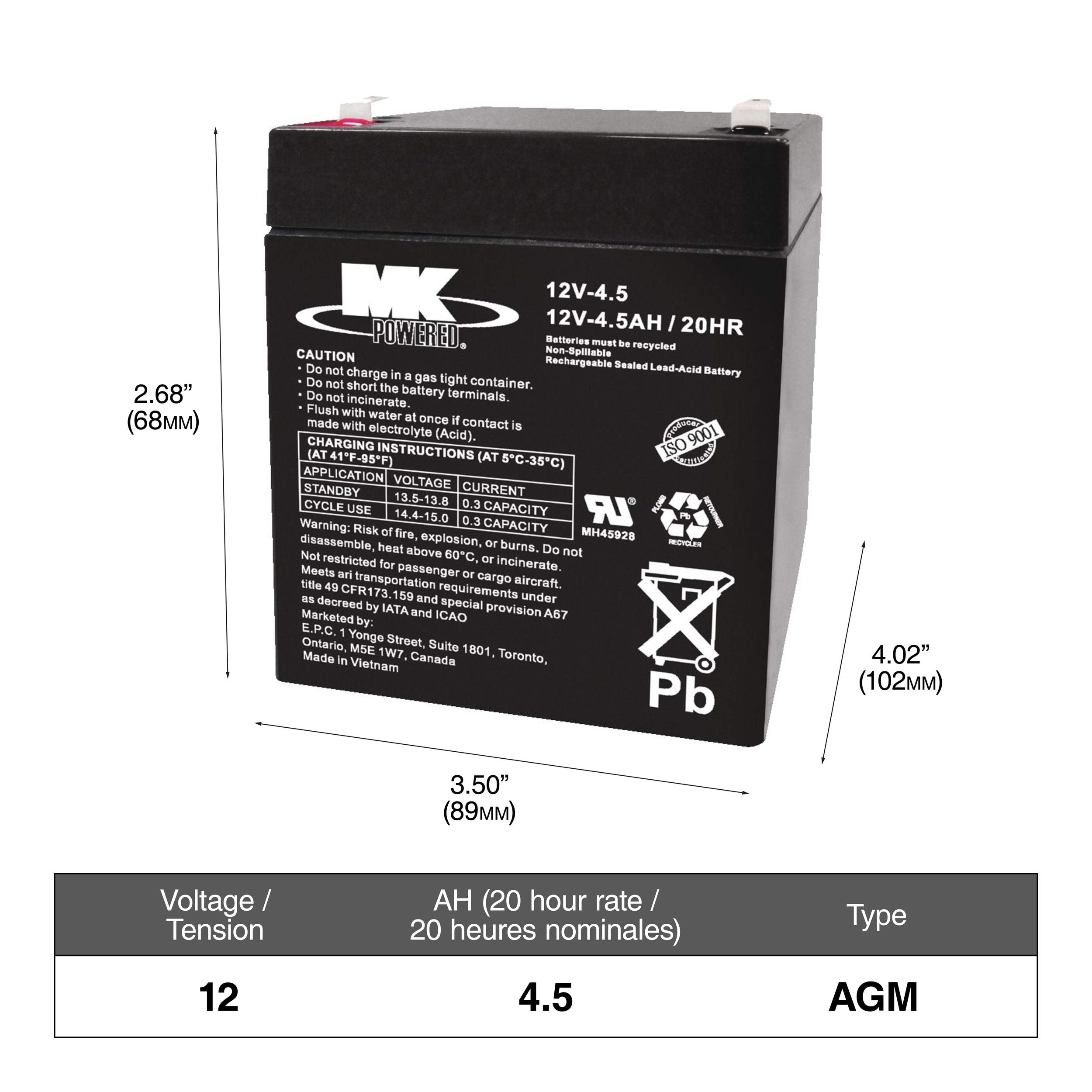 MOTOMASTER OEPLUS Group Size 48 (H6/L3) Battery, 750 CCA