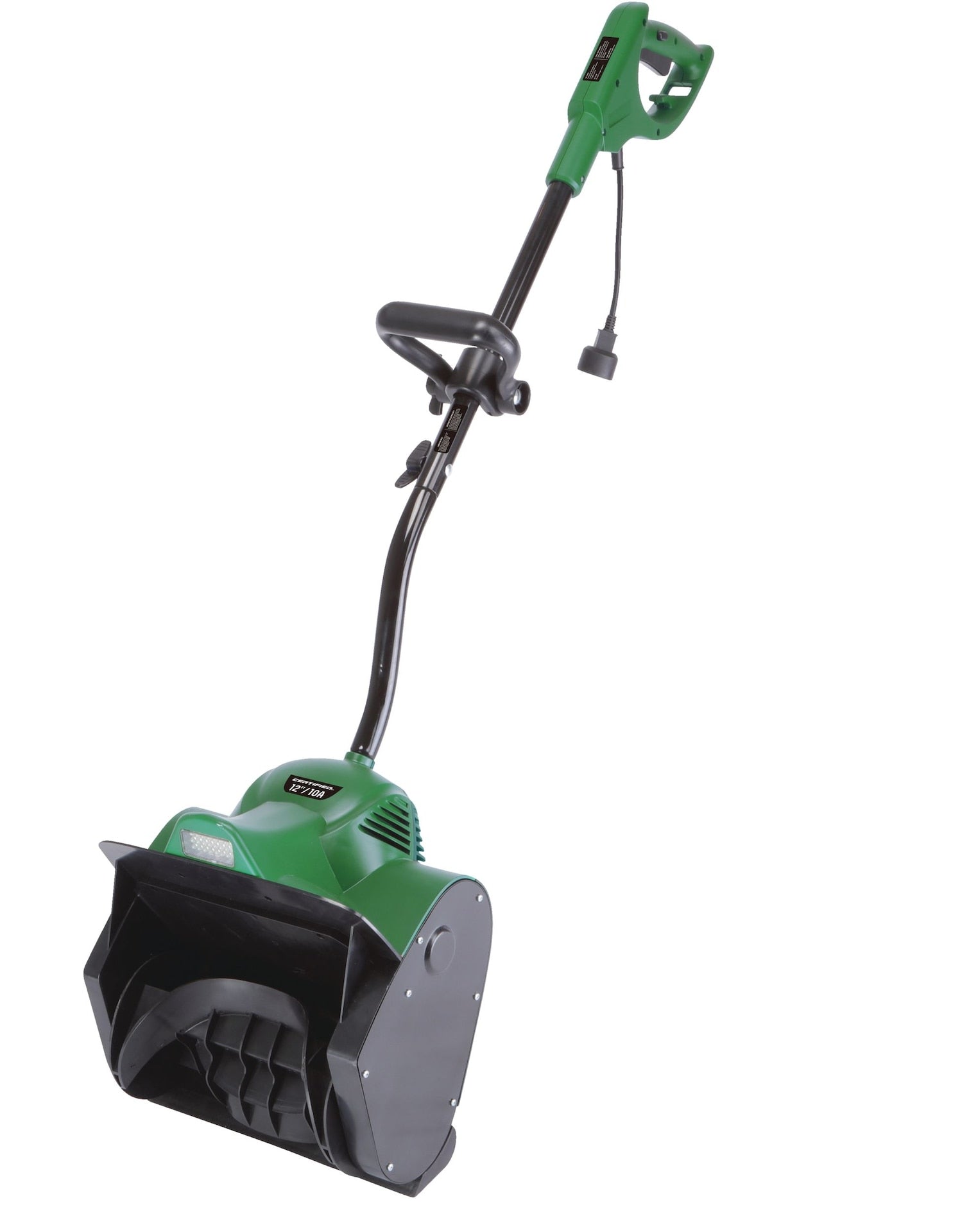 Certified 10-Amp Corded Electric Snow Shovel, 12-in