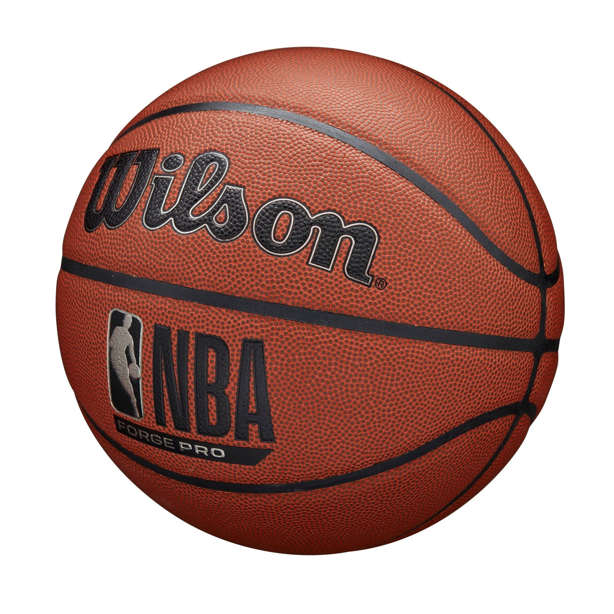 Wilson NBA Forge Pro Indoor/Outdoor Basketball, Official Size 7 (29.5-in)