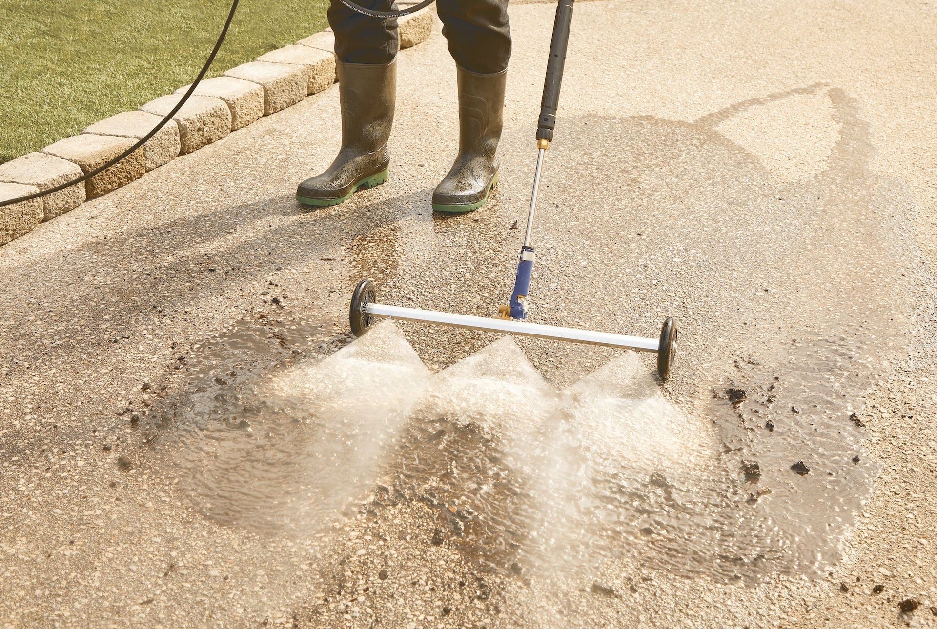 SIMONIZ Platinum Trident Pro Sweep Pressure Washer Wand, Grey