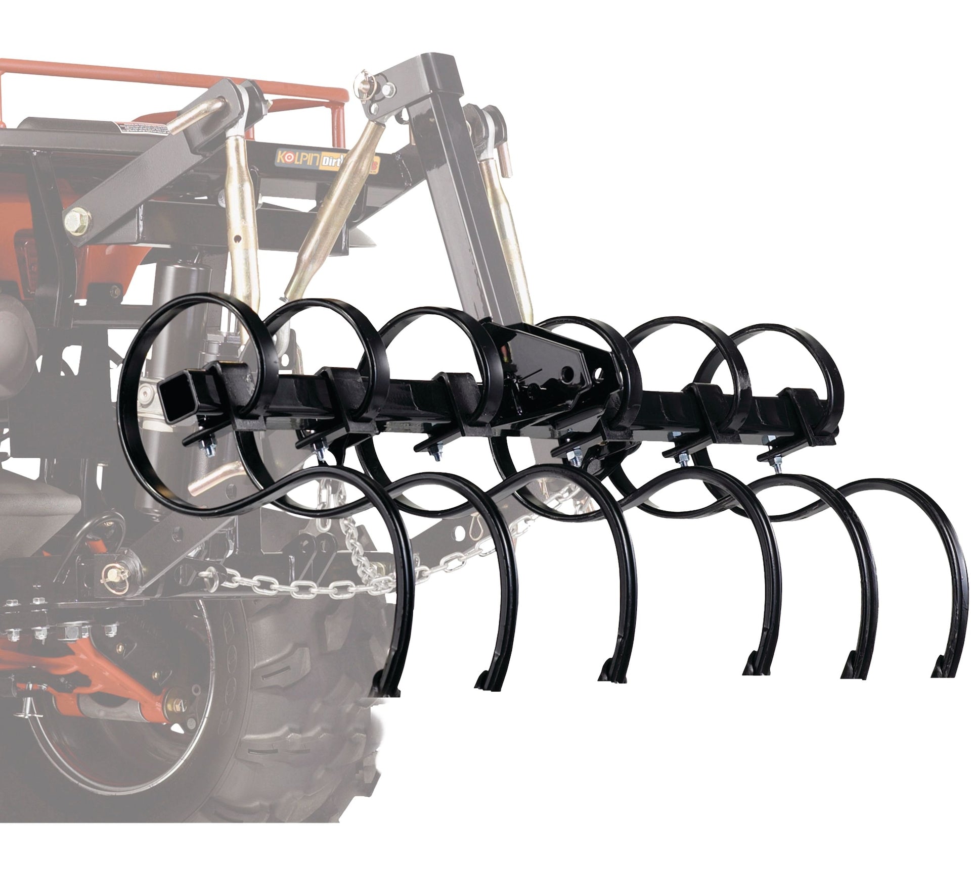 Kolpin ATV/UTV Dirtworks Tool Attachment Soil S-Tine Cultivator Kit