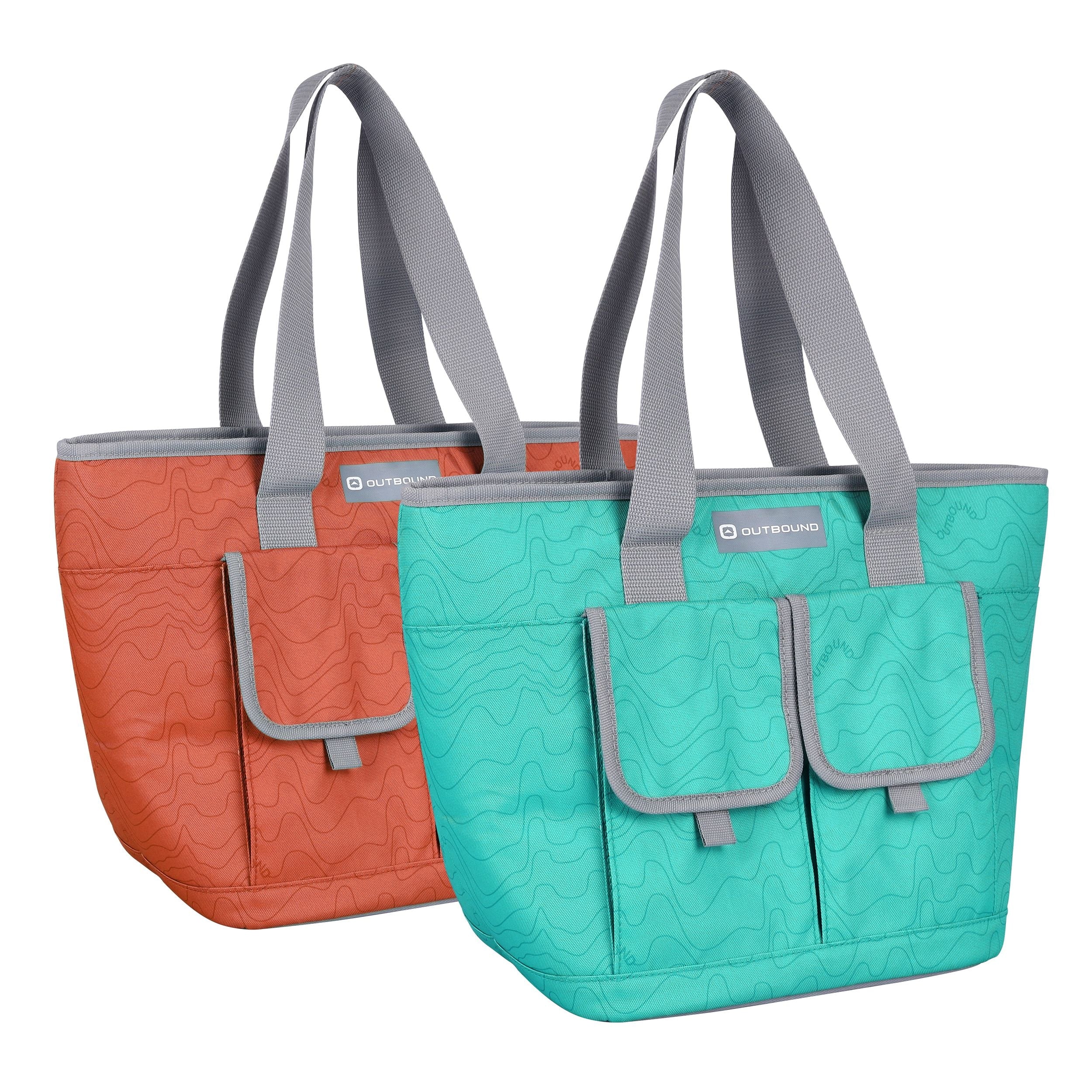 Outbound Beach Tote Insulated Soft Cooler, 24-Can