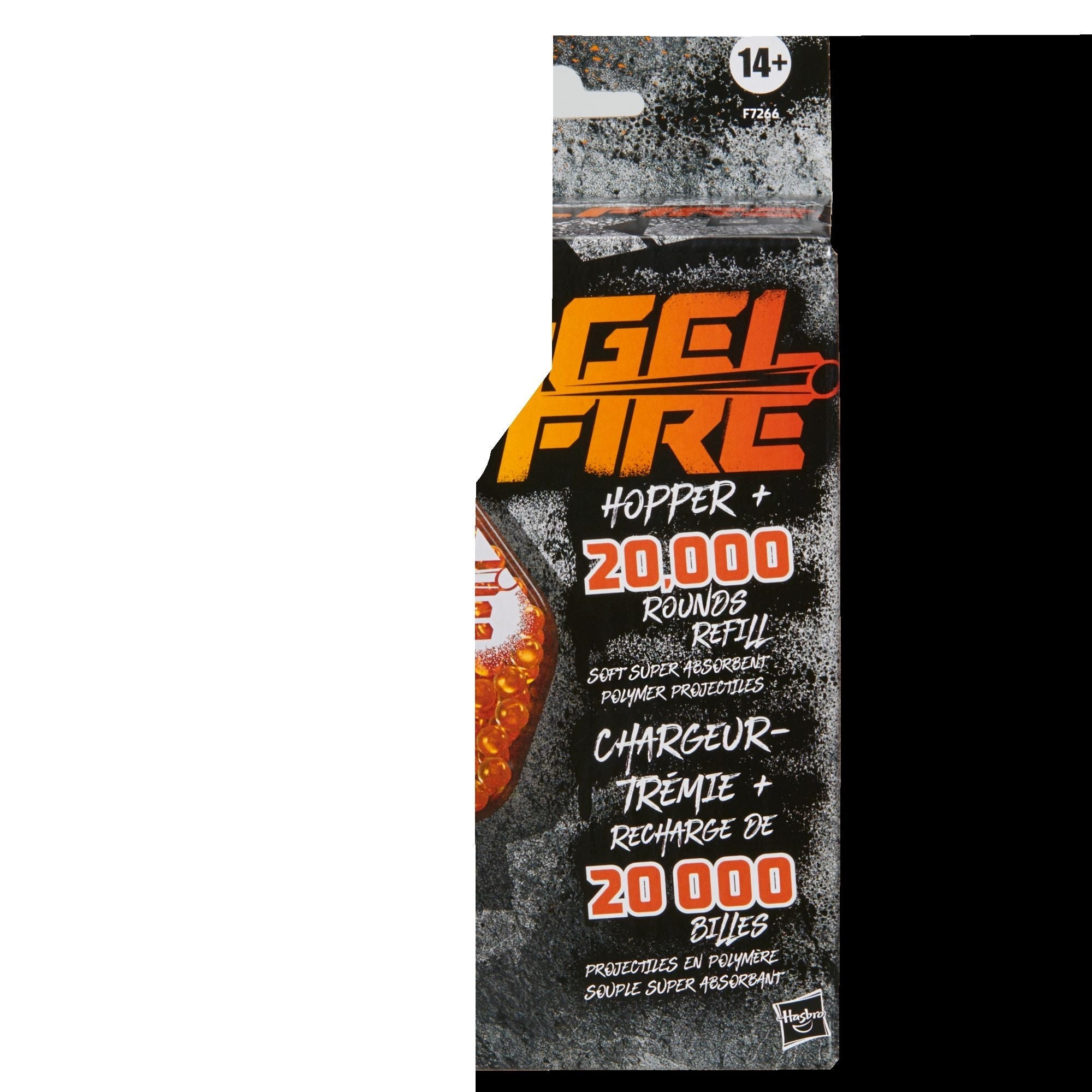 Nerf Pro Gelfire Orange Hopper+ with 20000-Round Refill