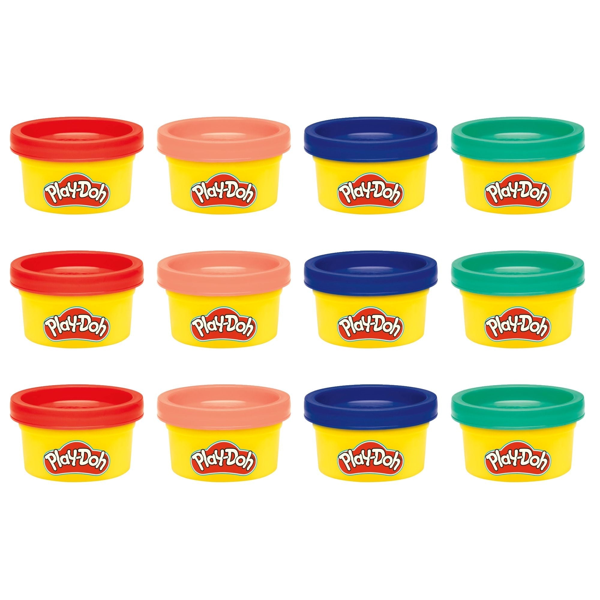 Play-Doh 4-Colour Share Bag for Parties, 1-oz, 12-pc