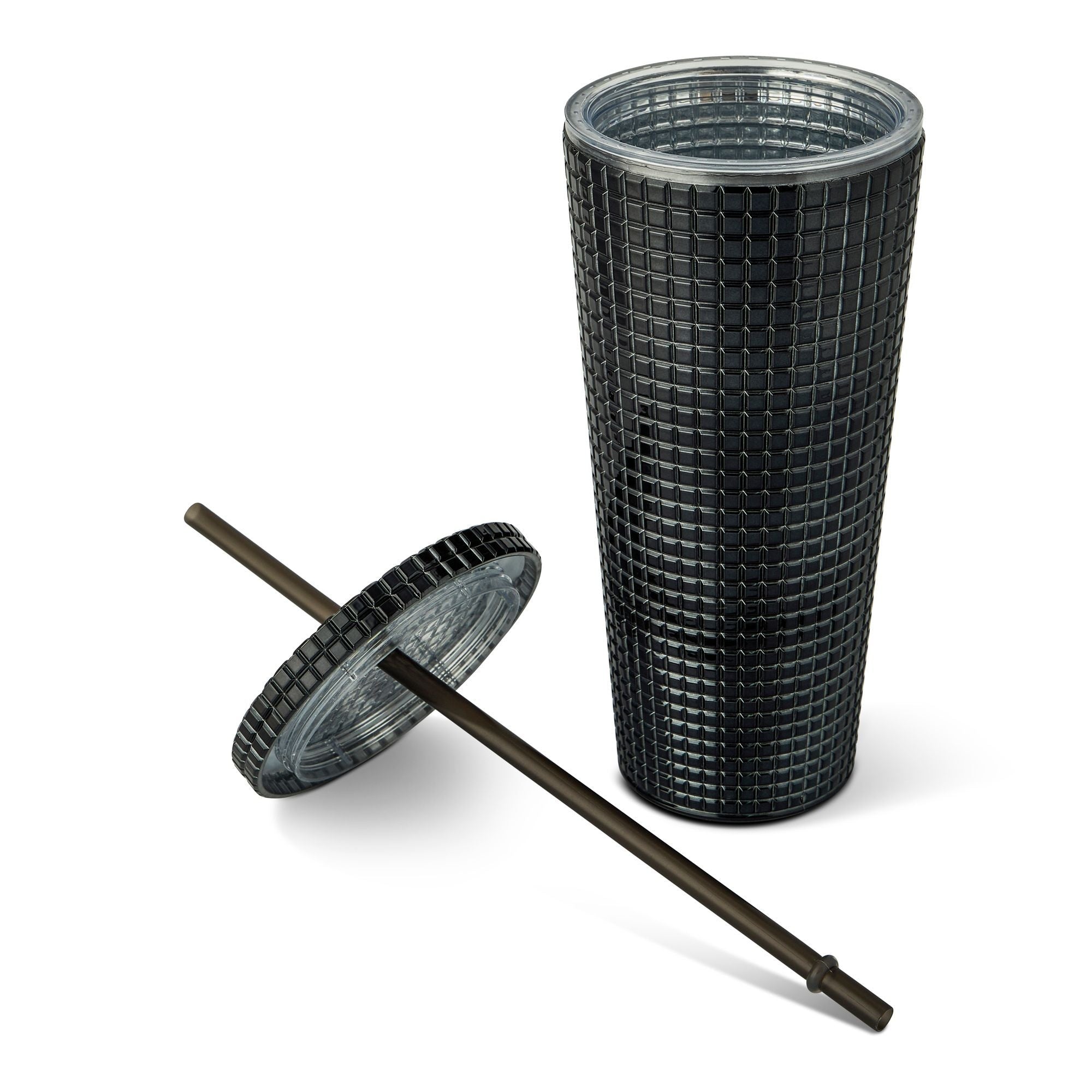 Manna 710-mL BPA-Free Iridescent Studded Textured Tumbler