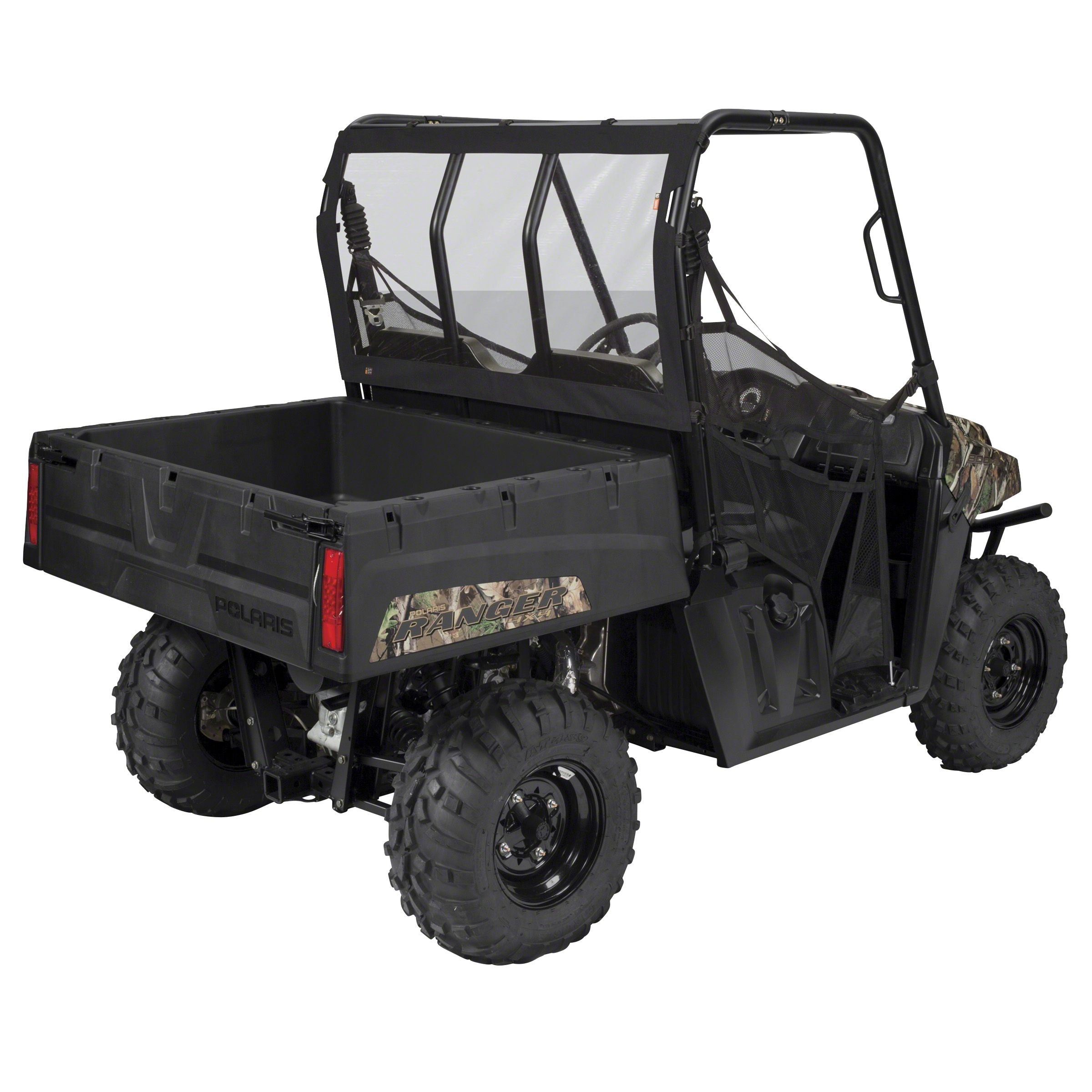 Classic Accessories UTV Rear Windshield, Polaris Ranger 900, Black