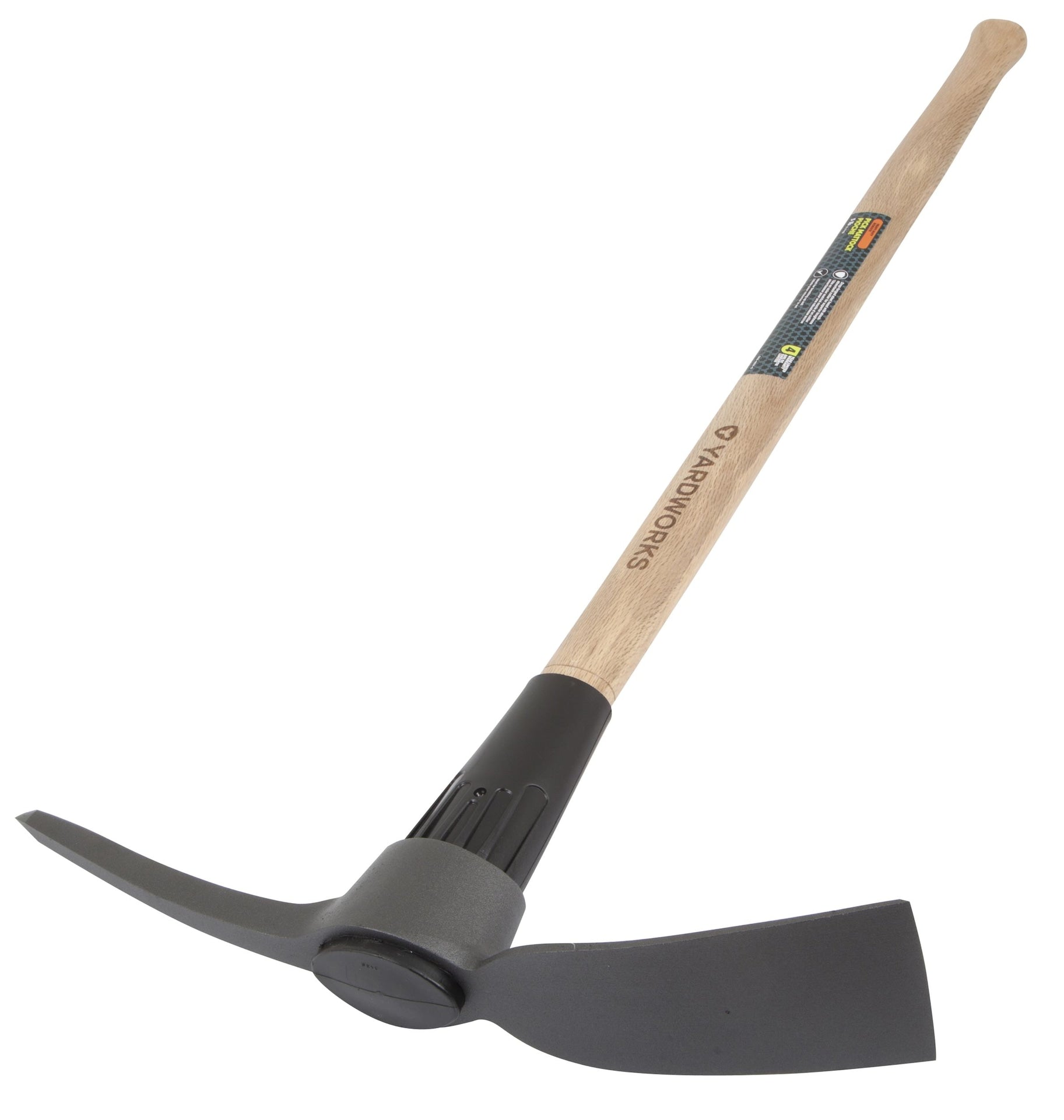 Yardworks 36-in 5-lb Pick/Mattock, Hardwood Shaft